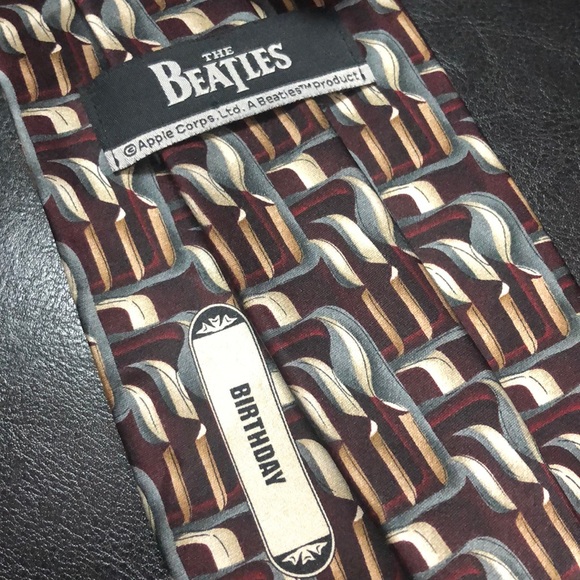 🆕 The Beatles Silk Tie - Picture 6 of 8